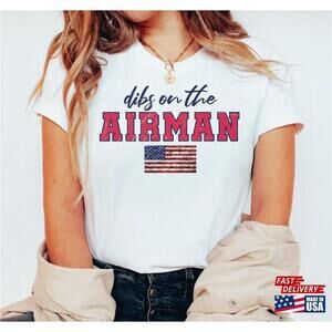 Air Force Mom Shirt Dibs On The Airman Wife Tshirt